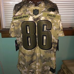 Salute to Service Zach Ertz Eagles Jersey